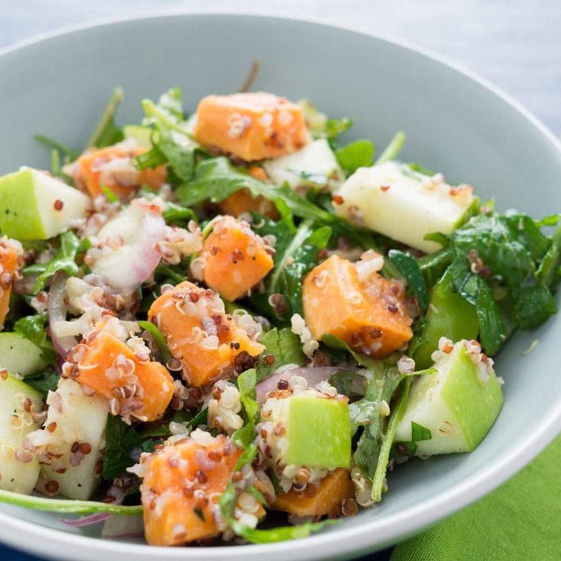 Sweet Potato, Apple and Quinoa Salad