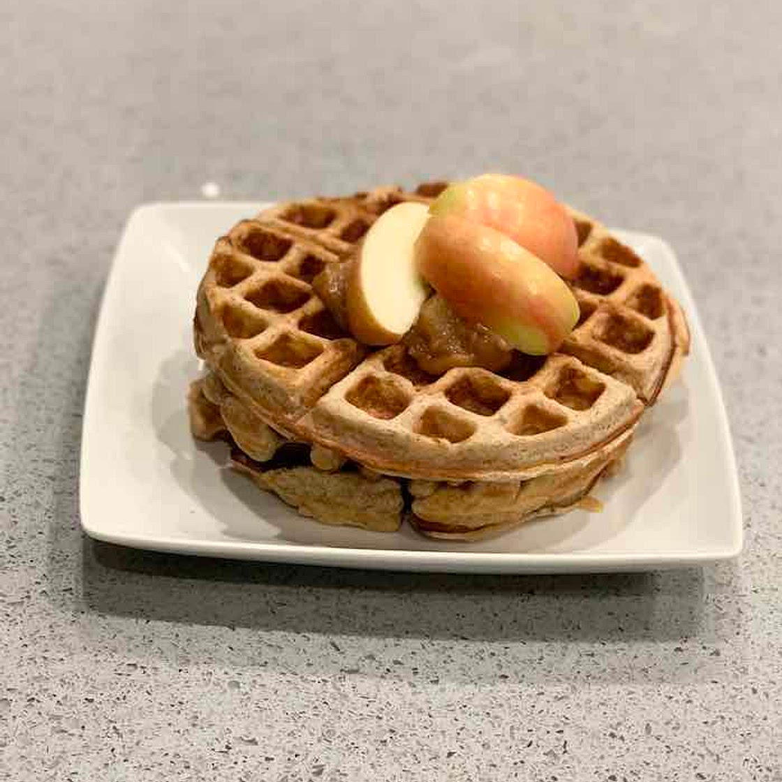 Delicious Apple Waffles - Minneopa Orchards