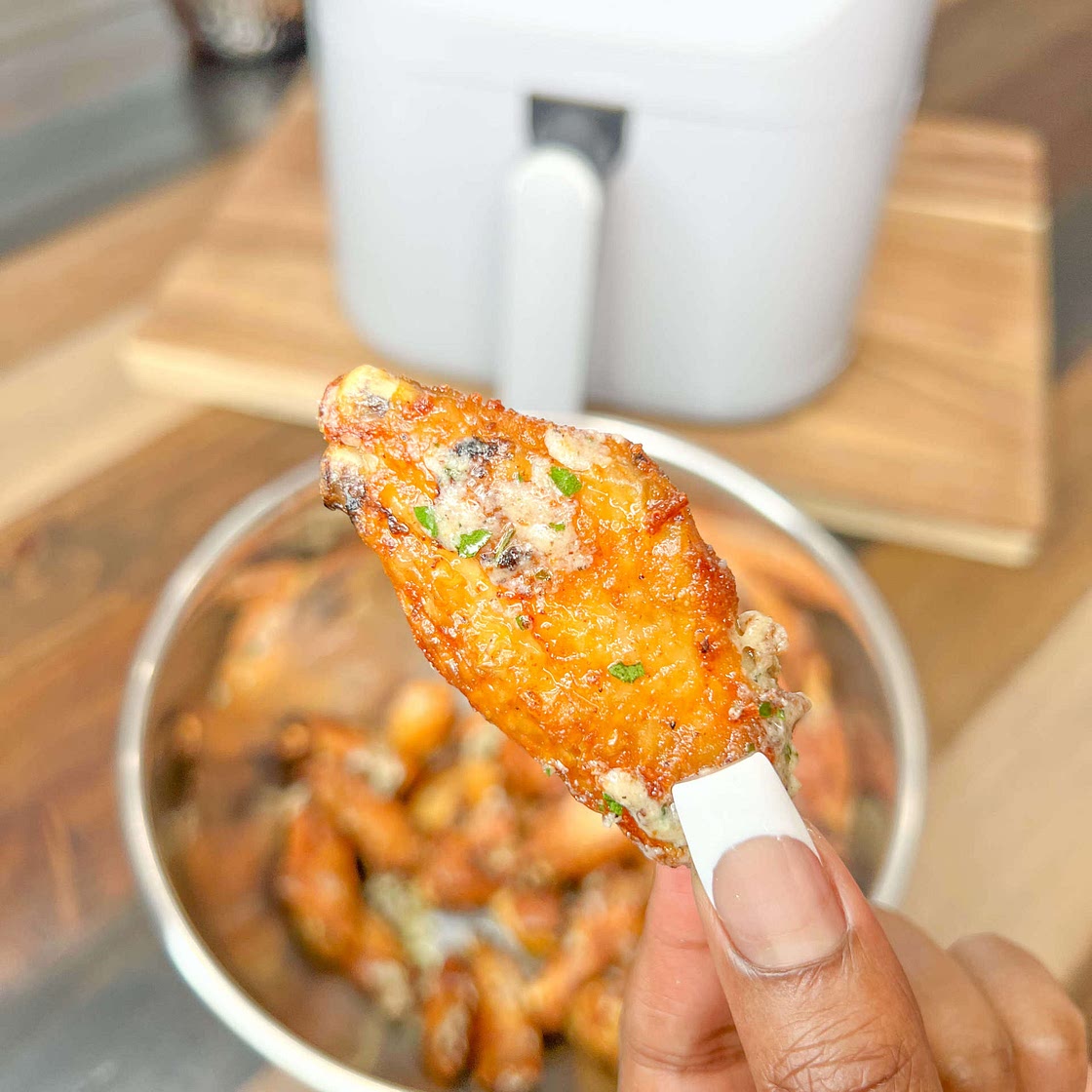 Buttery Ranch Air Fryer Wings