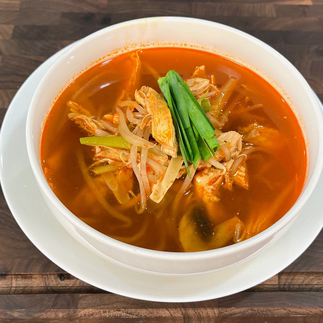 Spicy Korean Chicken Soup Recipe!