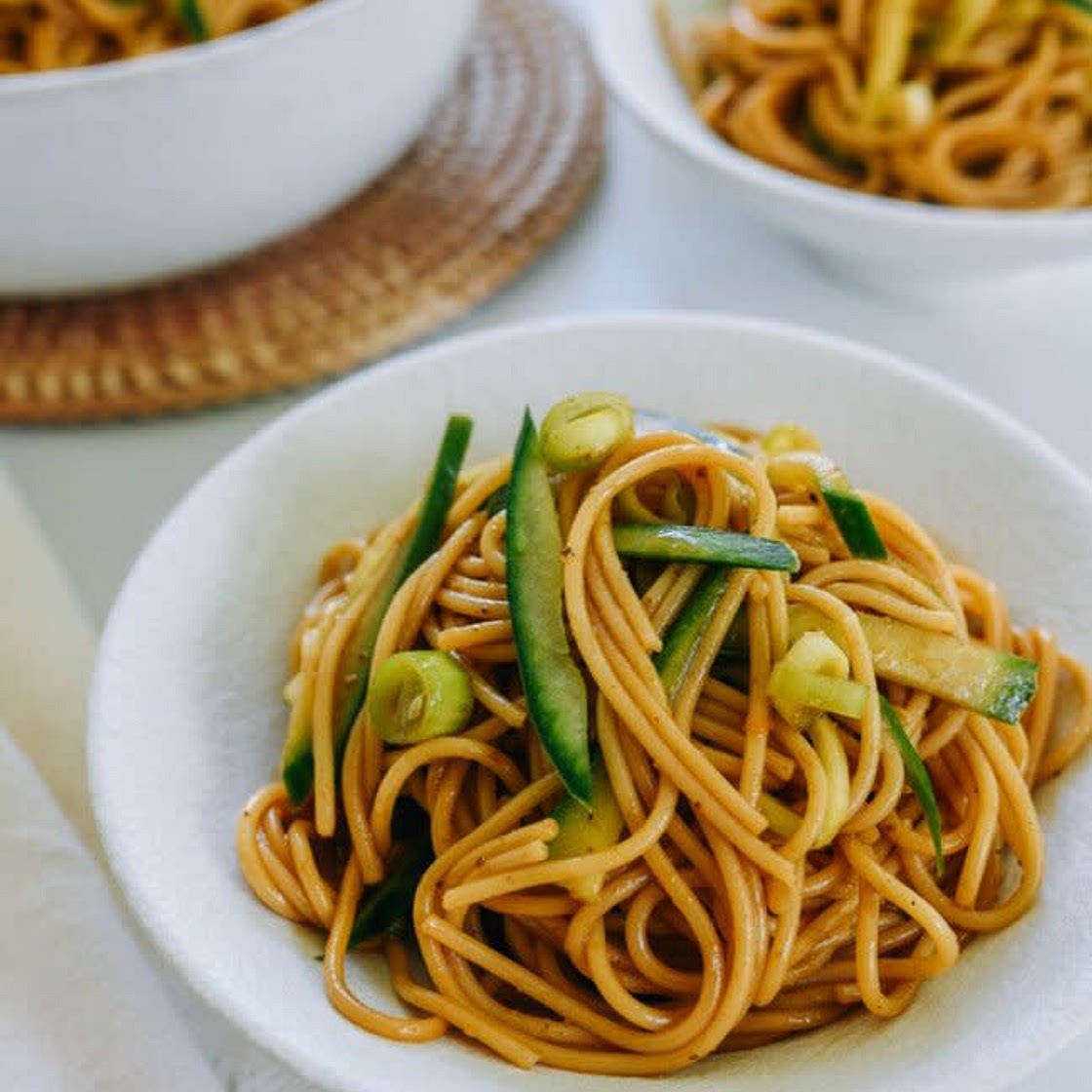 Sour Spicy Cold Noodles