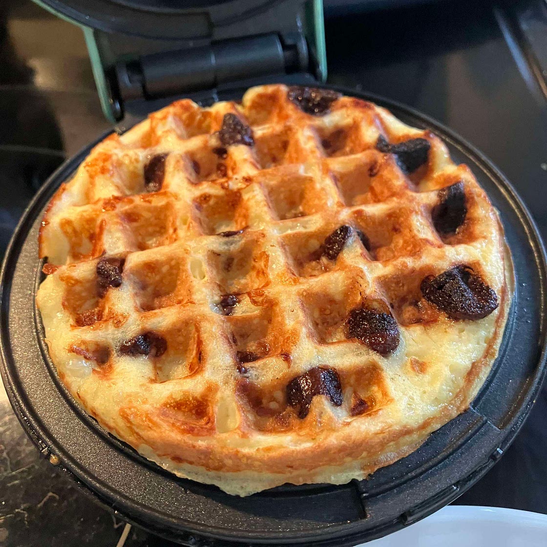 Chaffle - Chocolate Chip Cookie