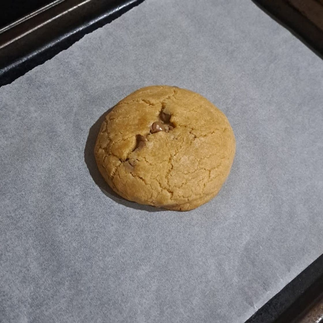 Single-Serving Chocolate Chip Cookie