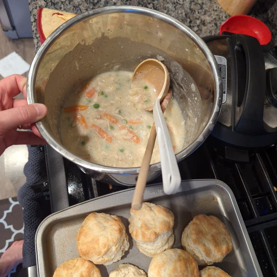 Instant Pot Chicken Pot Pie