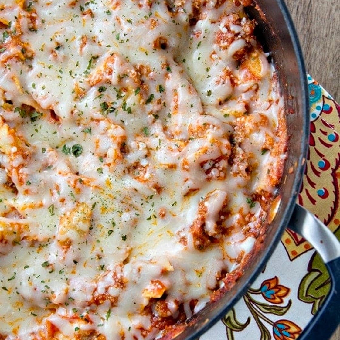 One Pot Stovetop Lasanga