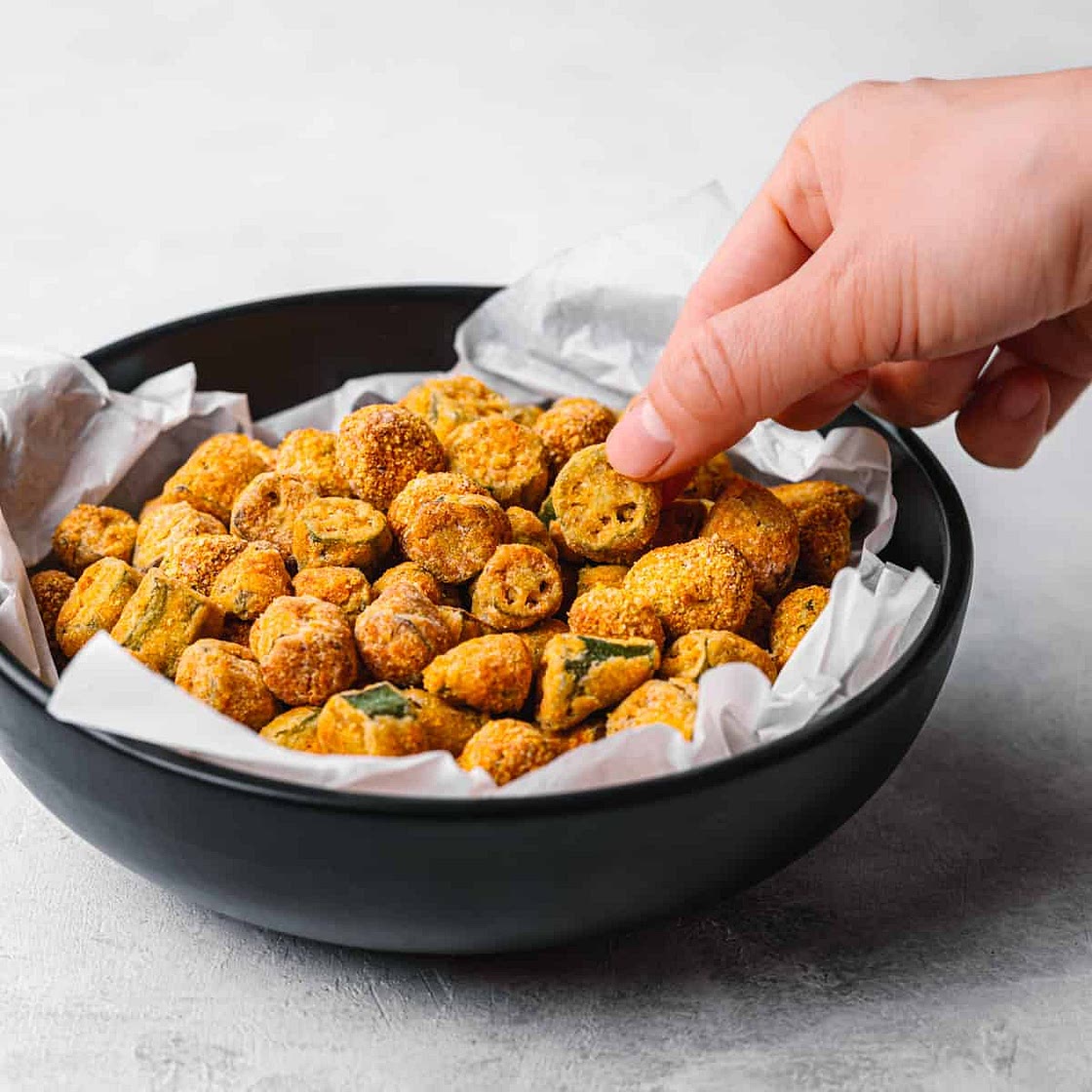 Air Fryer Okra