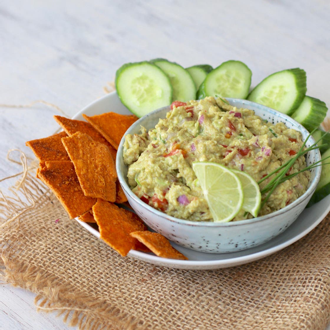 Easy Chunky Guacamole