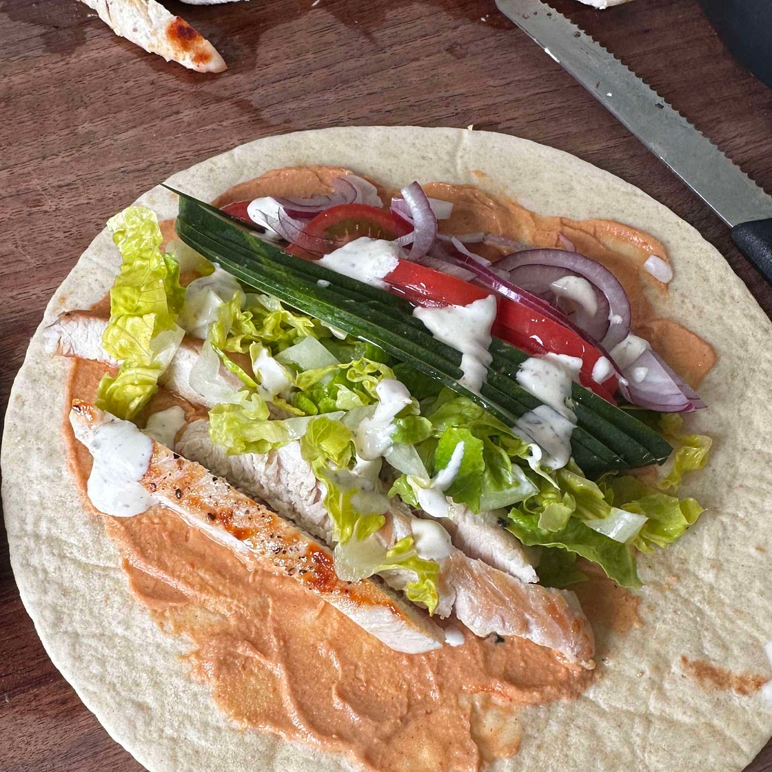 Hähnchen Wrap
