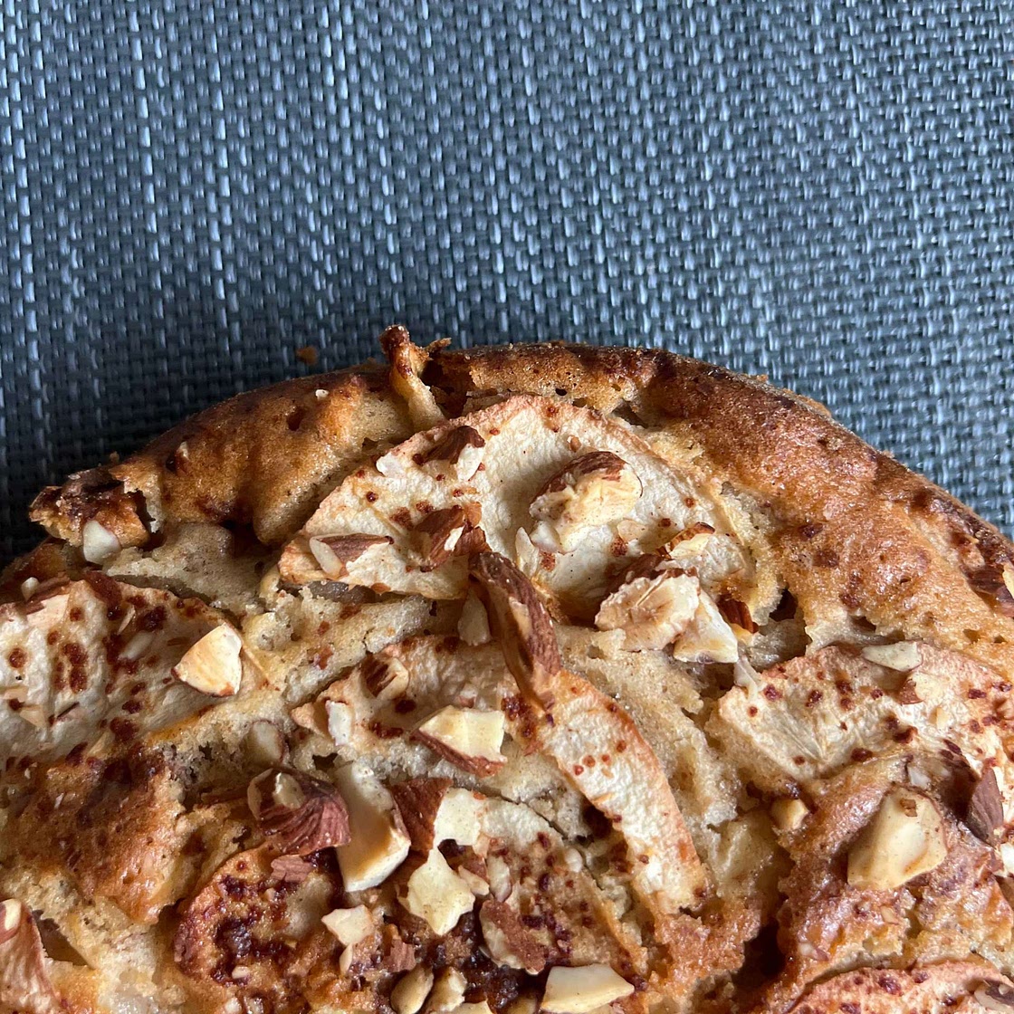 Almond Apple Cake