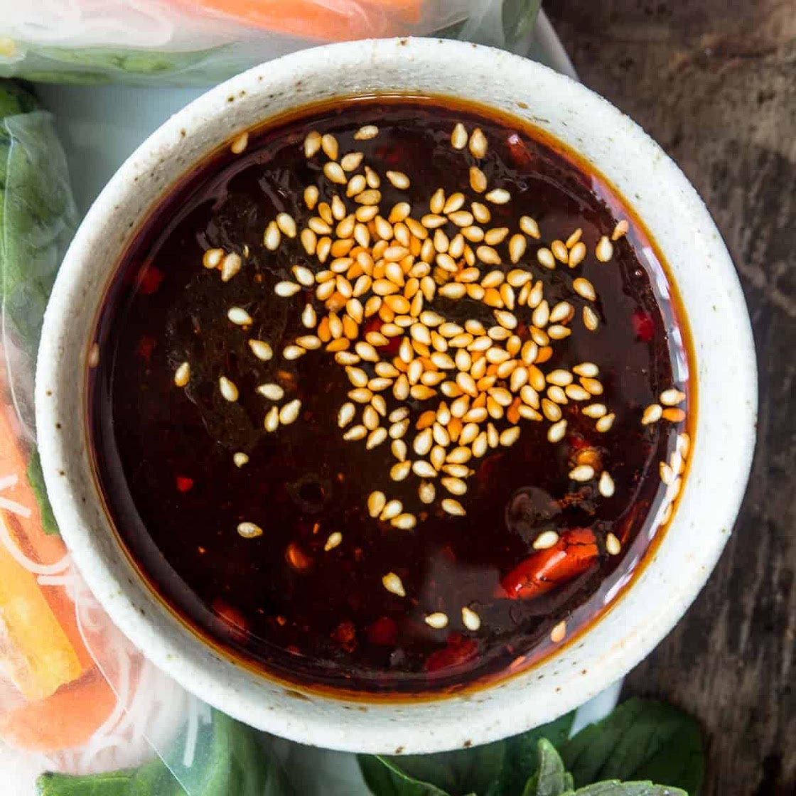 Easy Hoisin Dipping Sauce (3 Ingredients)
