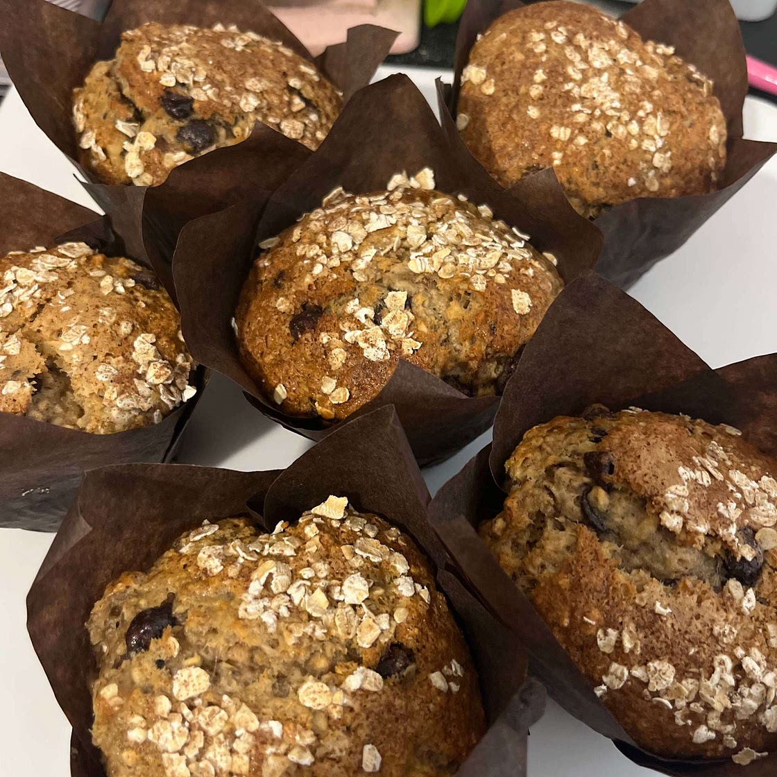 Banana Oatmeal Muffins