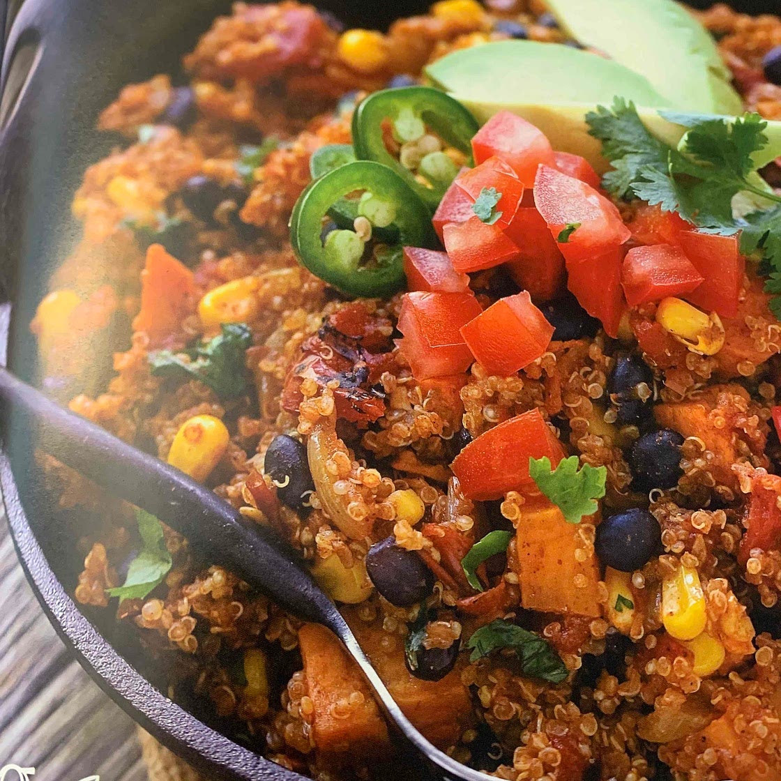 Quinoa & Sweet Potato Skillet Meal