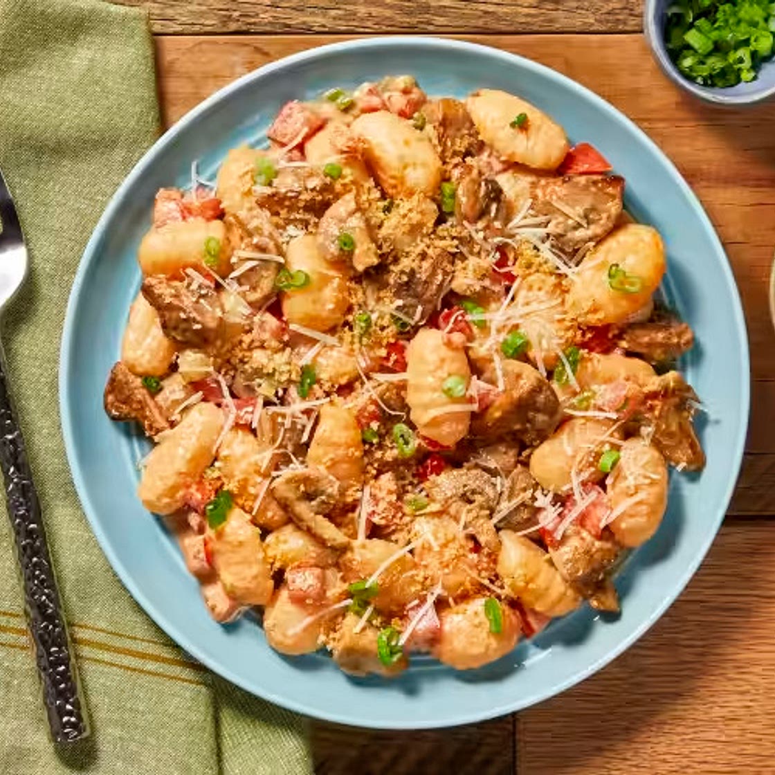 Triple Mushroom Truffle Gnocchi