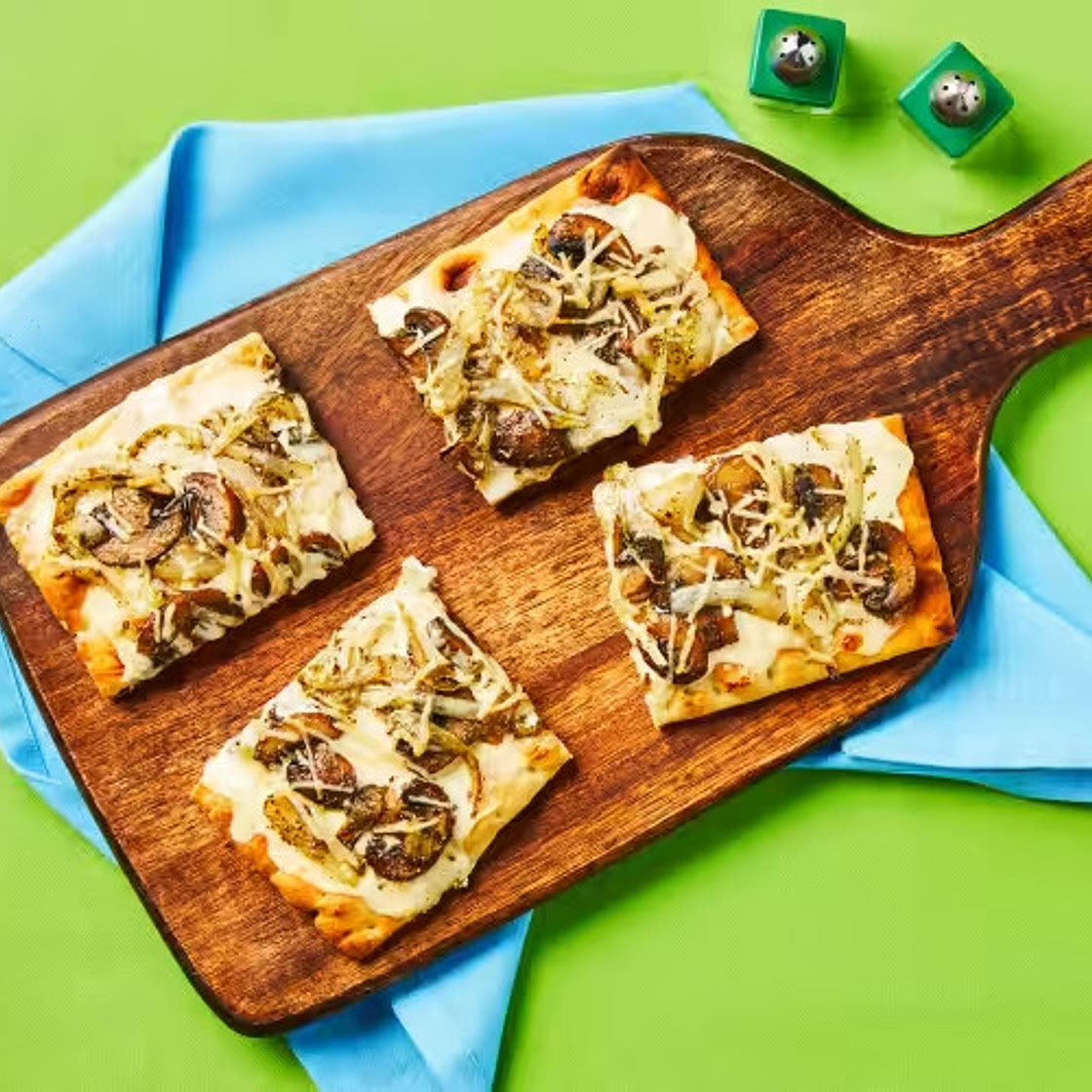 Hello Fresh Mushroom Flatbreads