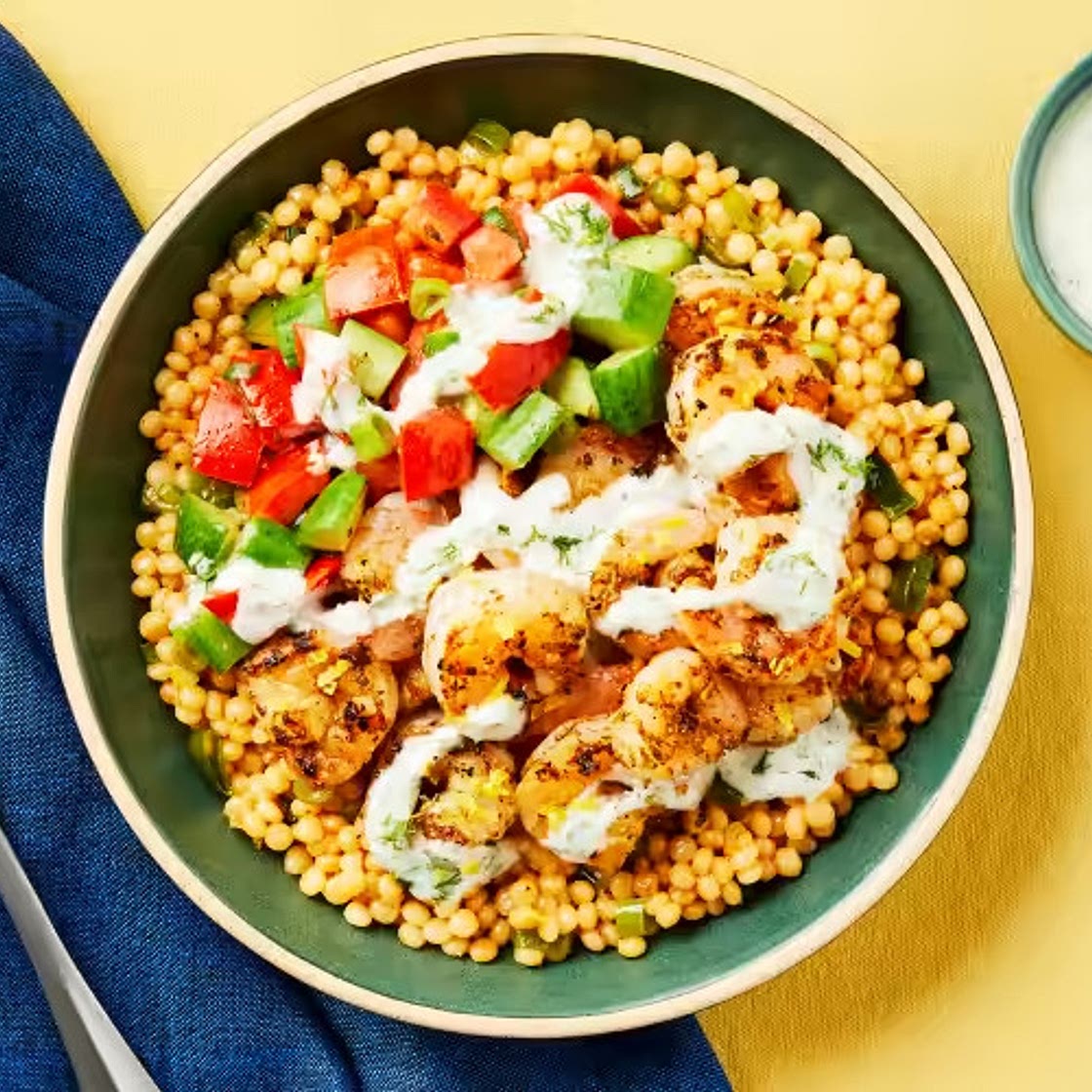 HF Lemony Shrimp & Couscous Bowls