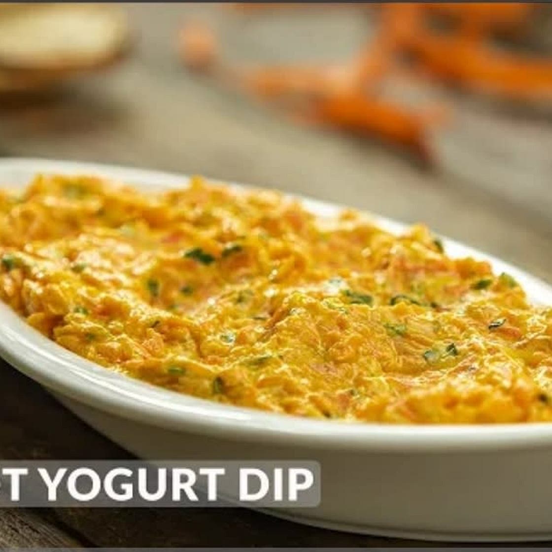 Carrot Yogurt Dip Recipe