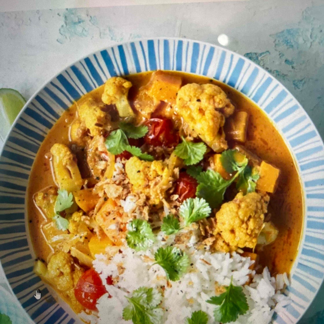Thai yellow curry