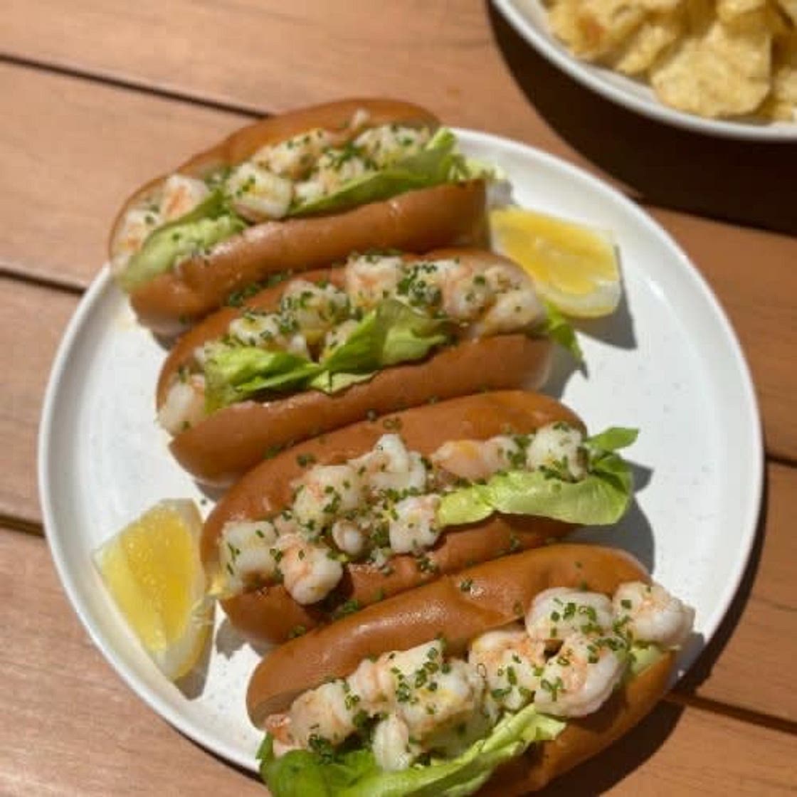 Butter Shrimp Rolls