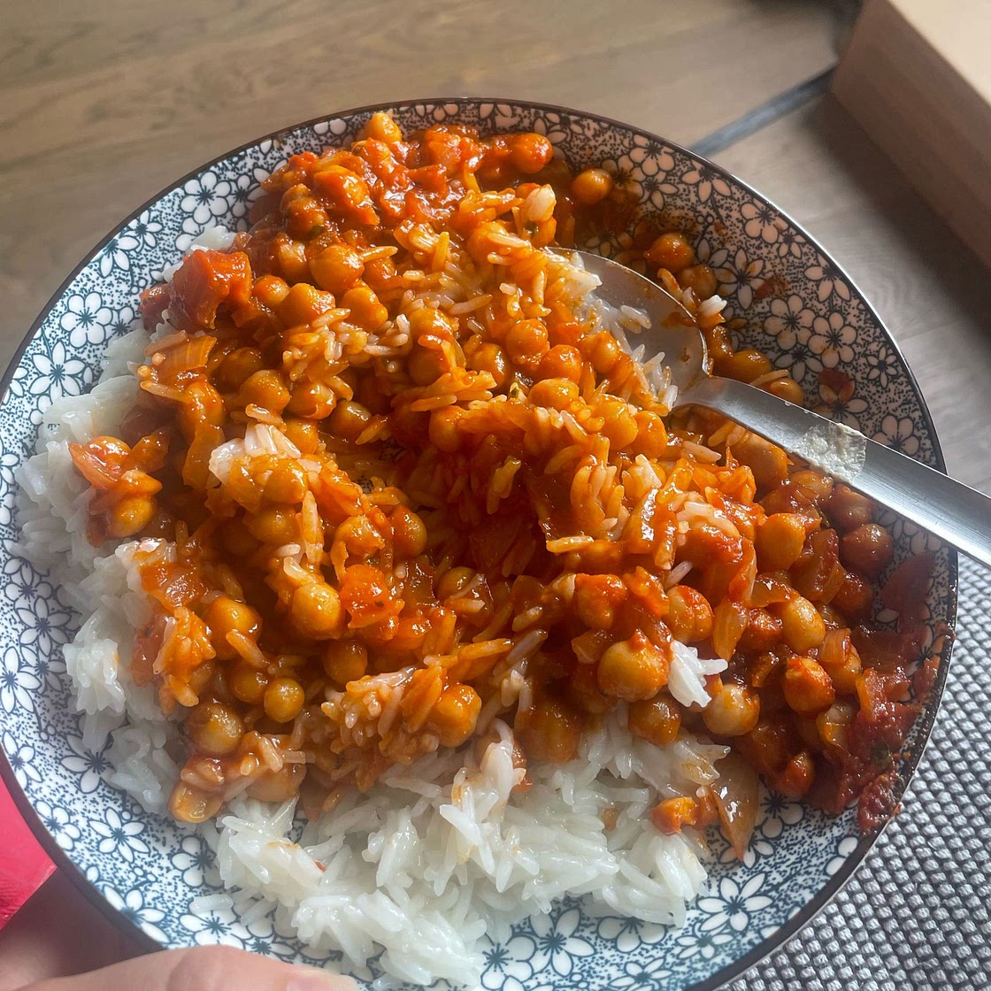curry de pois chiche
