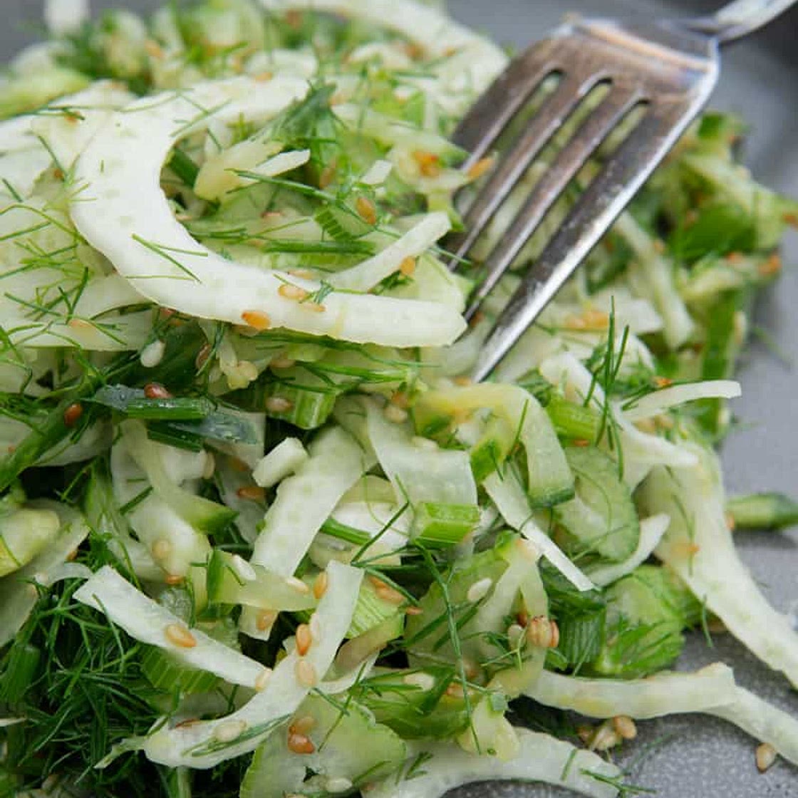 Easy Shaved Fennel Salad Recipe