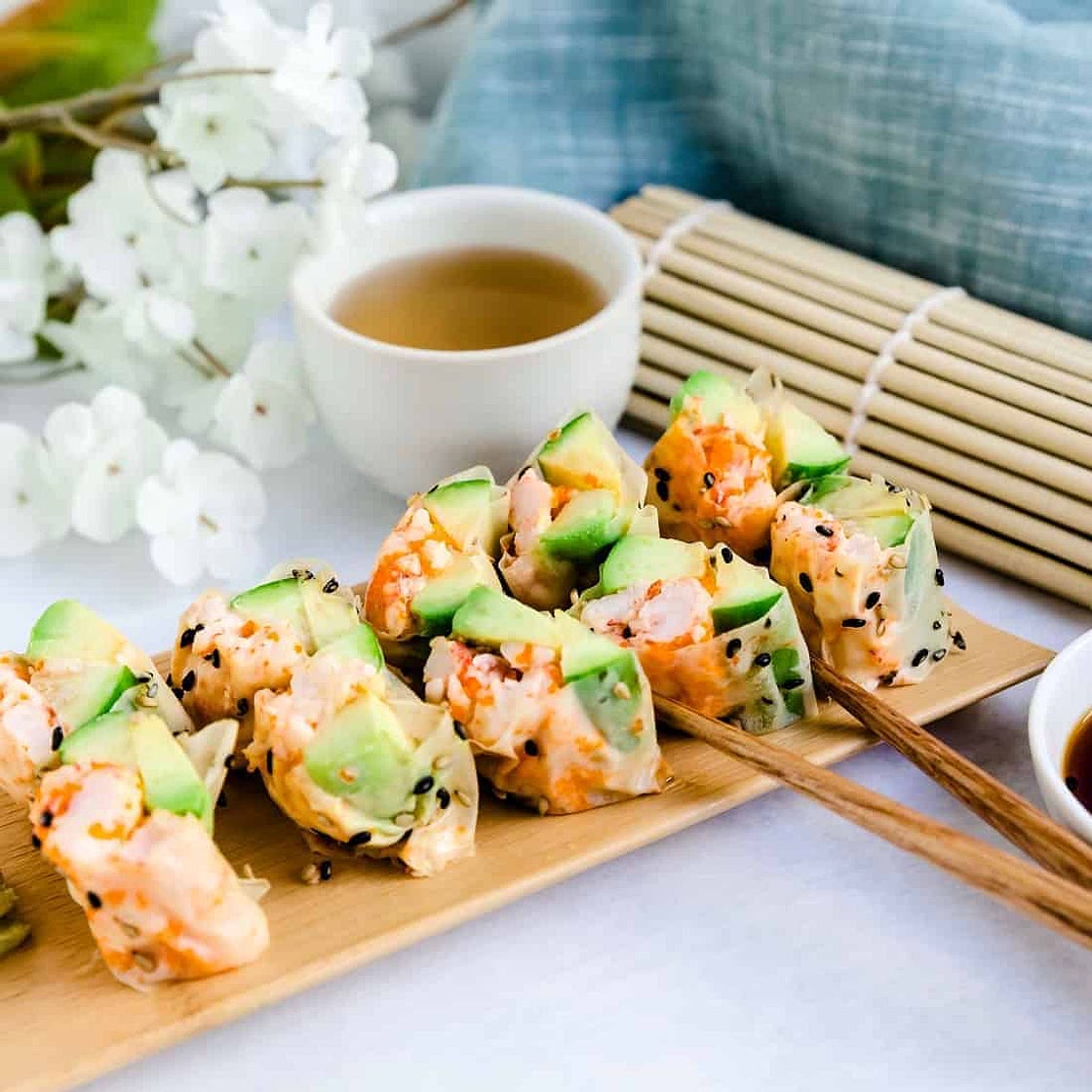 Lobster Sushi Rolls