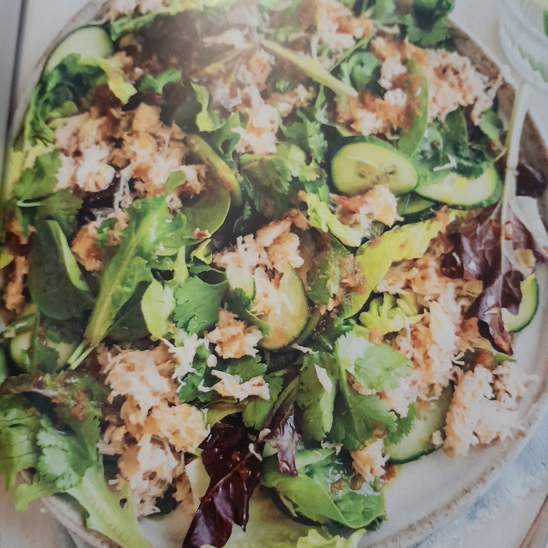 Crab Salad with Asian Style Dressing