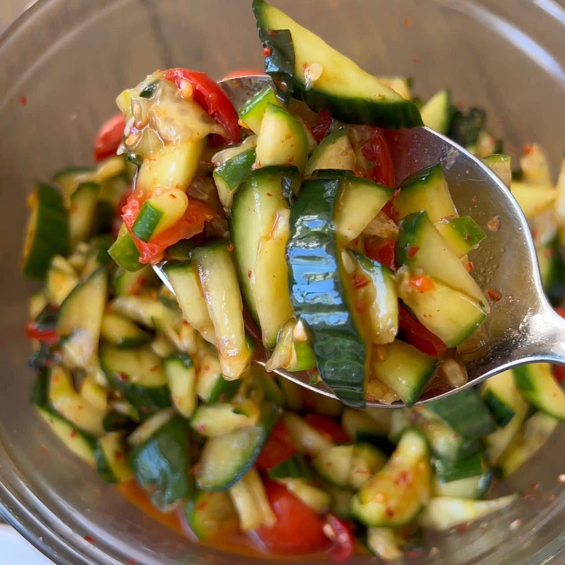Cucumber salad 