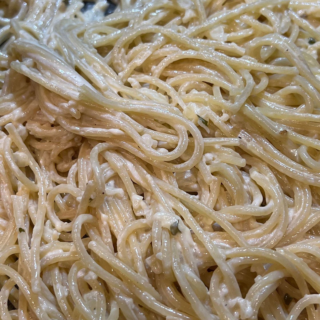 Pasta with Parmesan Cream