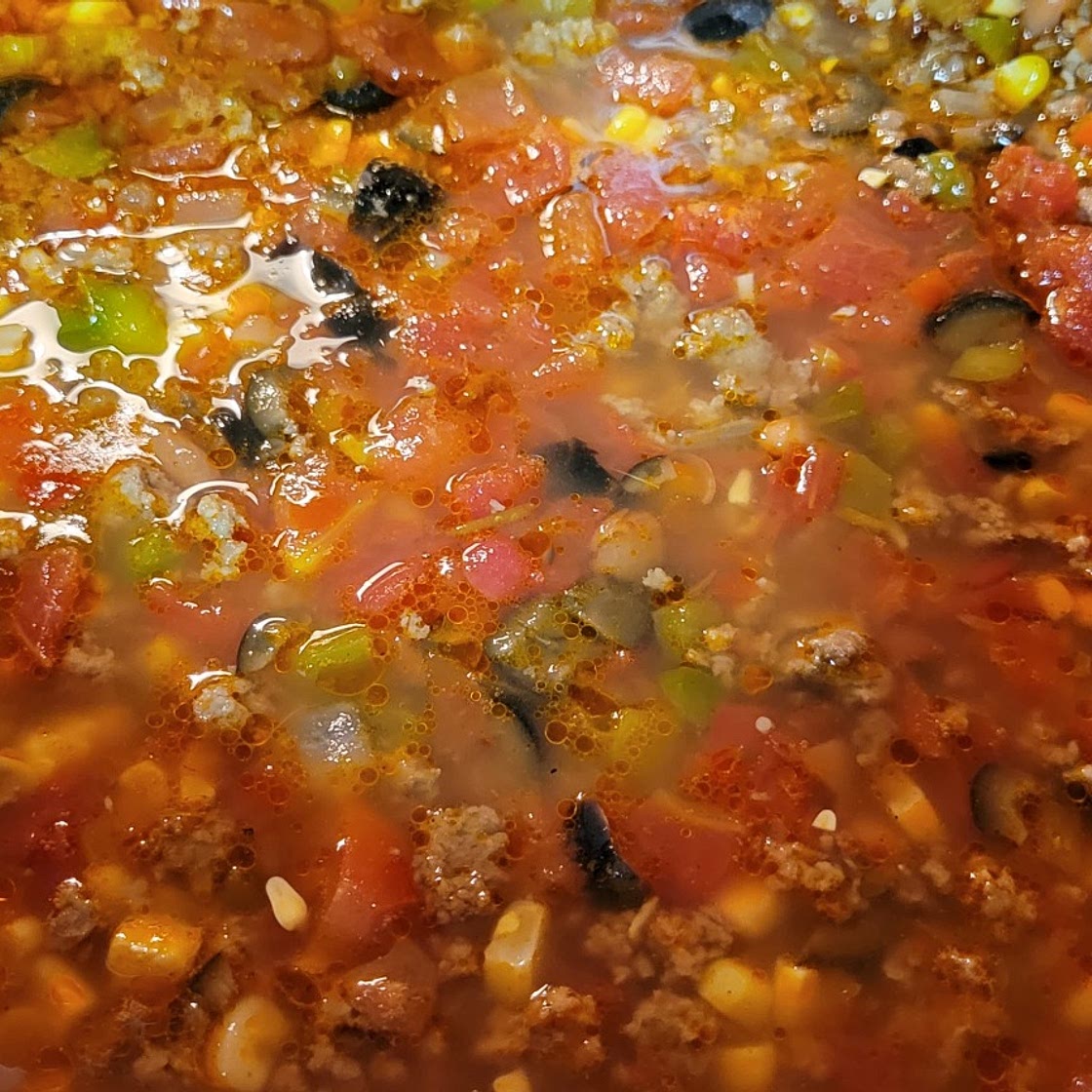 Ground Beef Taco Soup