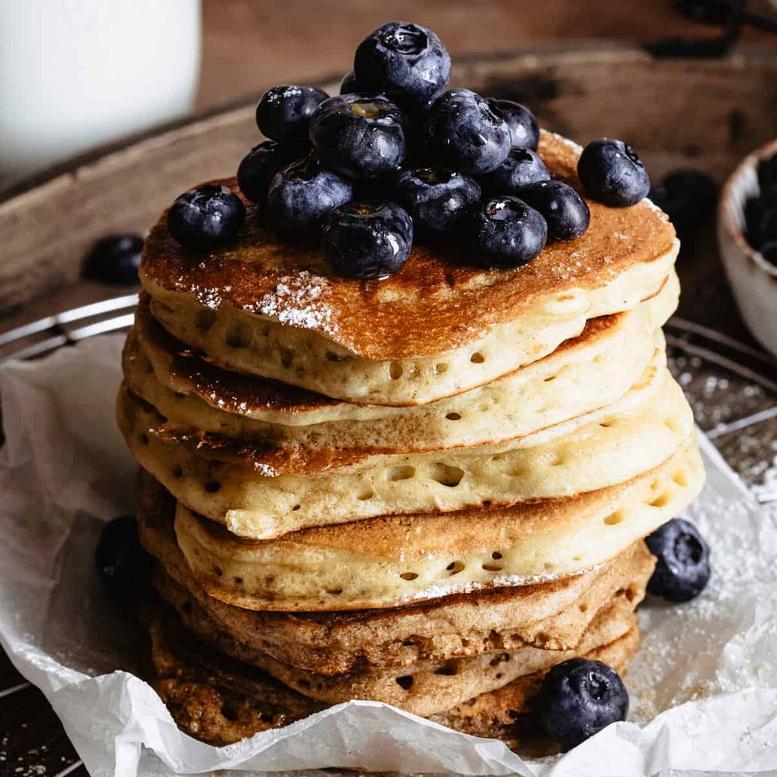 Fluffy Sourdough Discard Pancakes