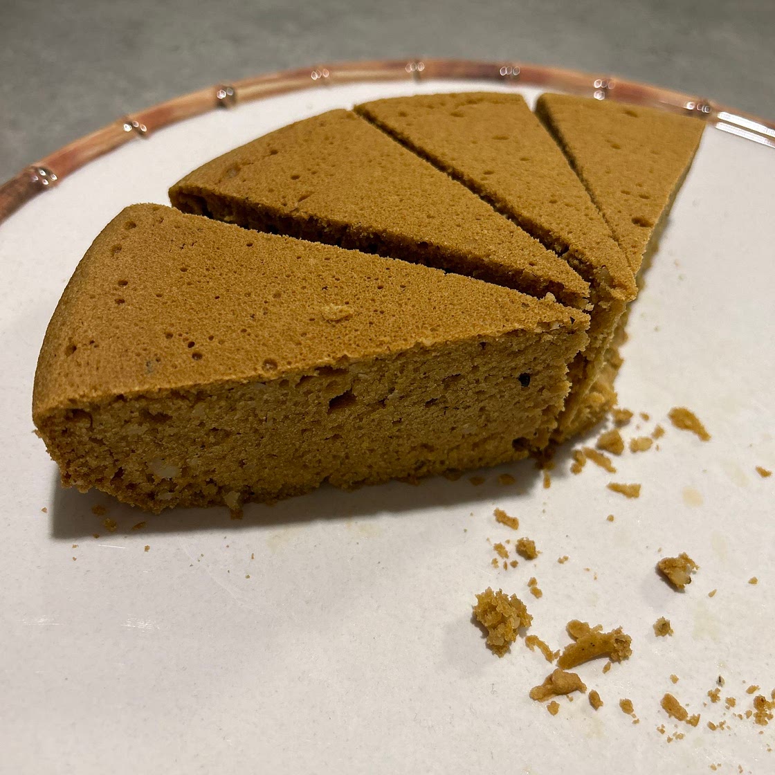 Gluten free nut-vanilla cake