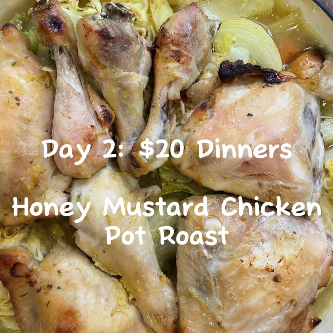 Honey Mustard Chicken Pot Roast