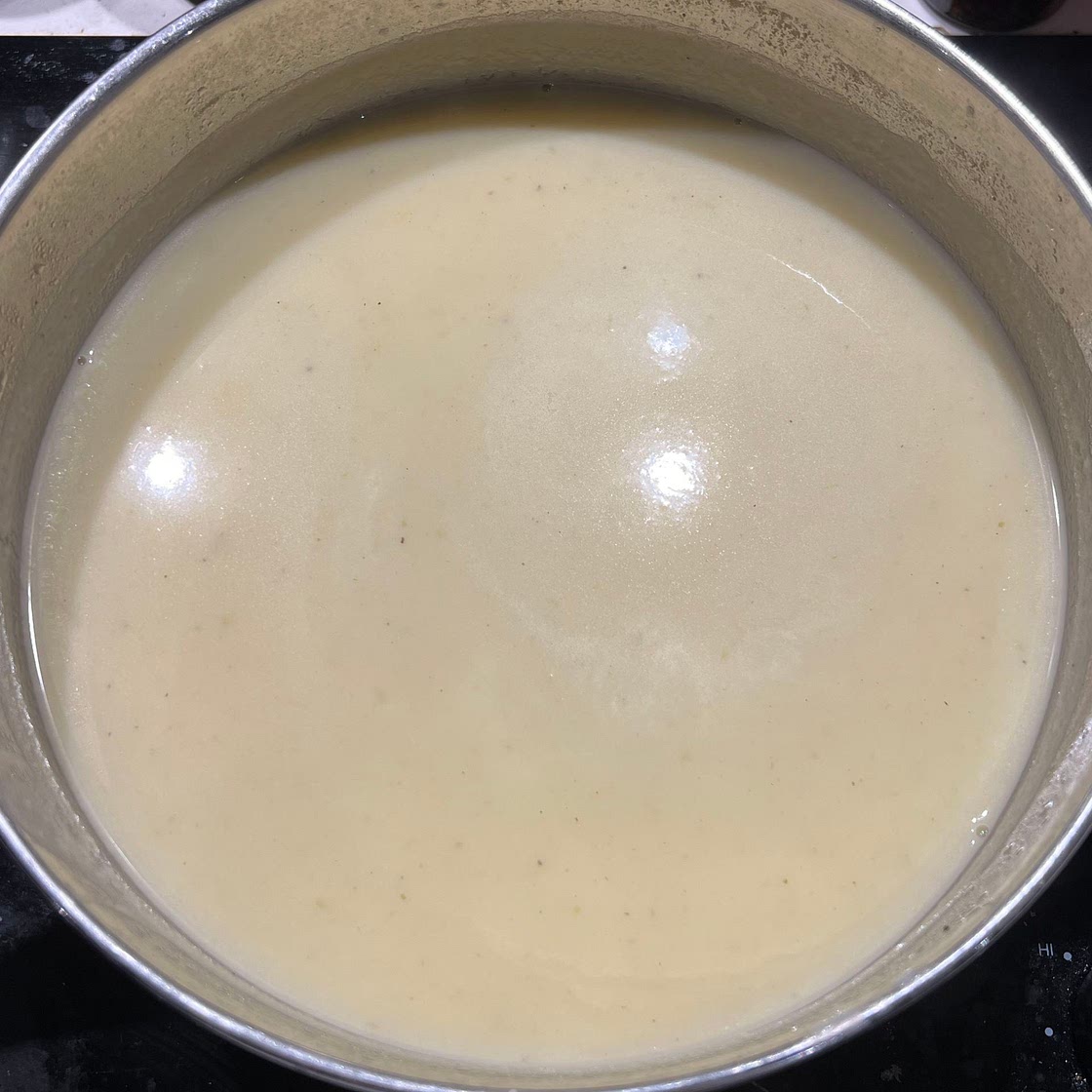 Potato and leak soup