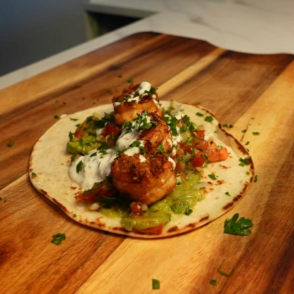 Crispy Shrimp Tacos