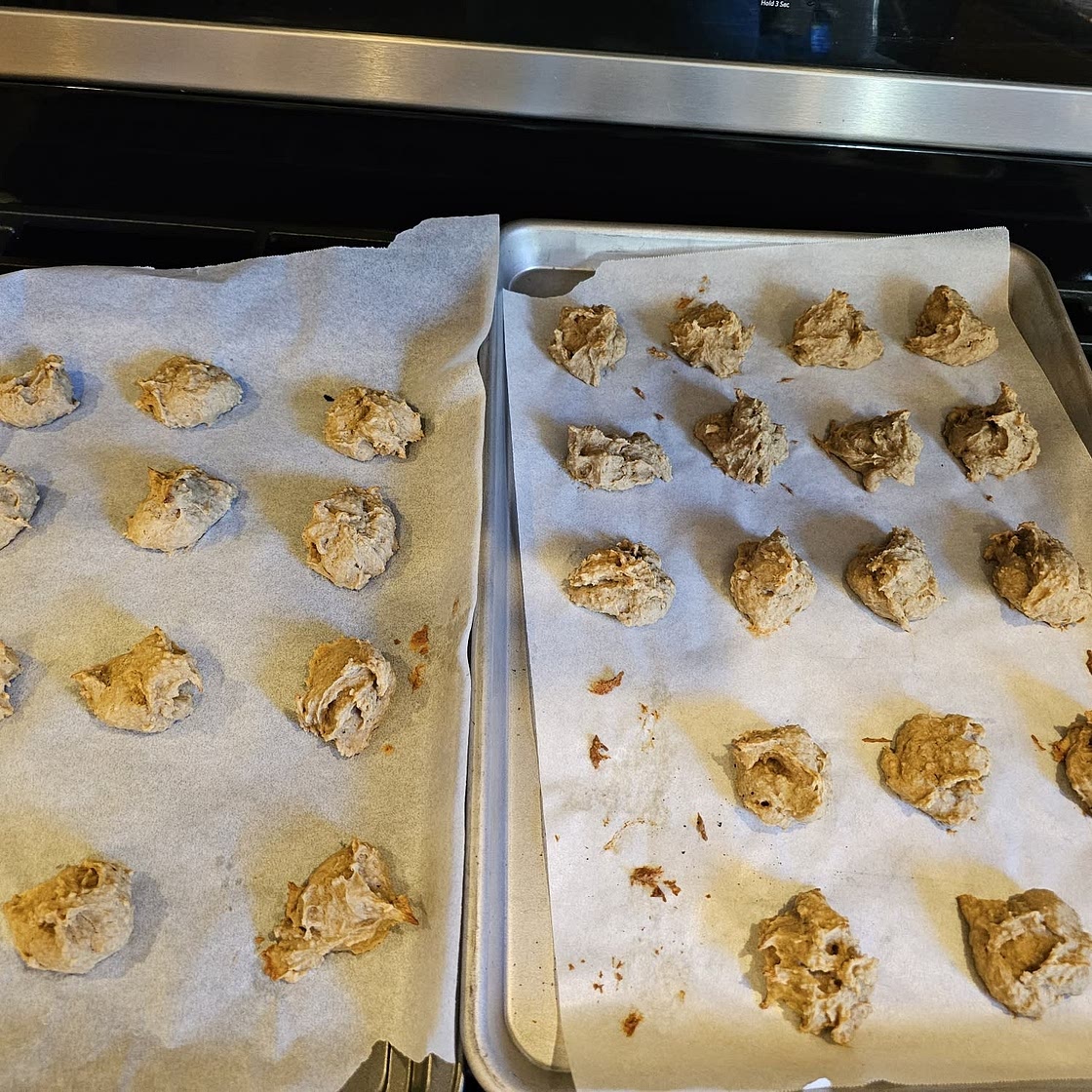 Healthy Peanut Butter Chickpea Cookies