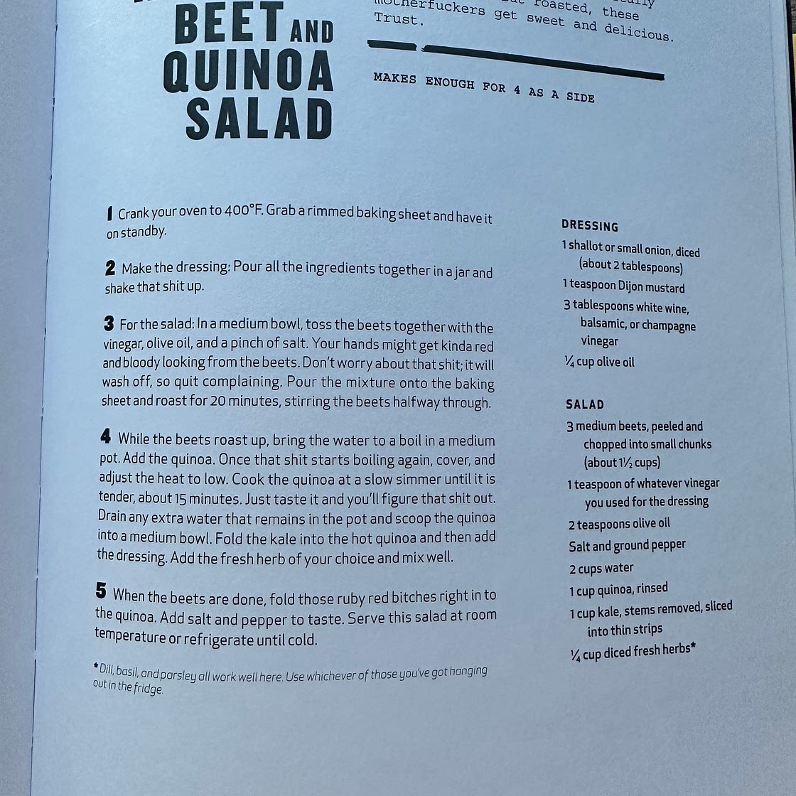 Roasted Beet and Quinoa Salad