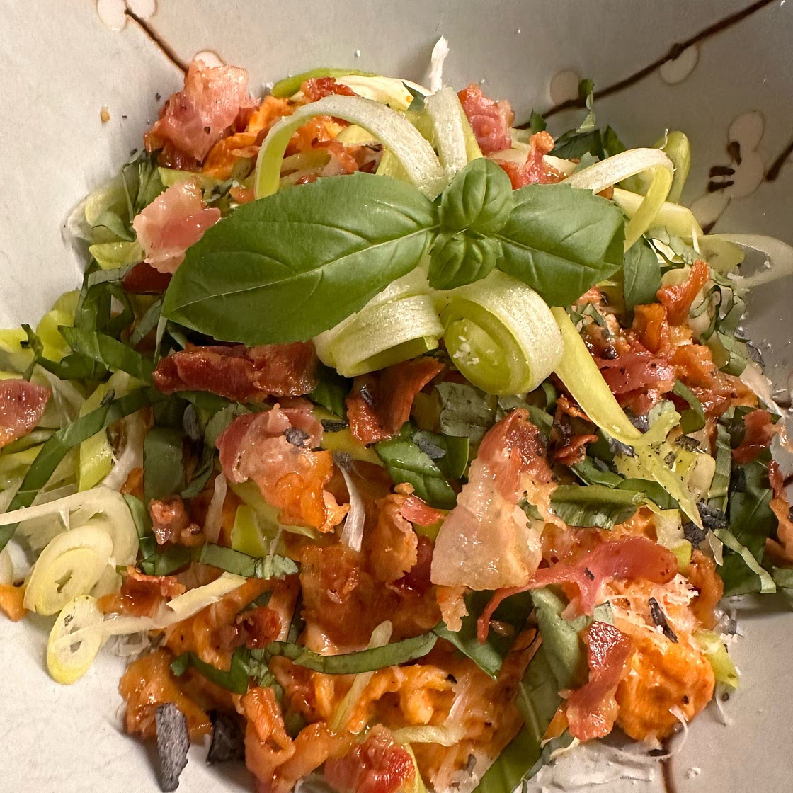 Udon Red Curry Carbonara