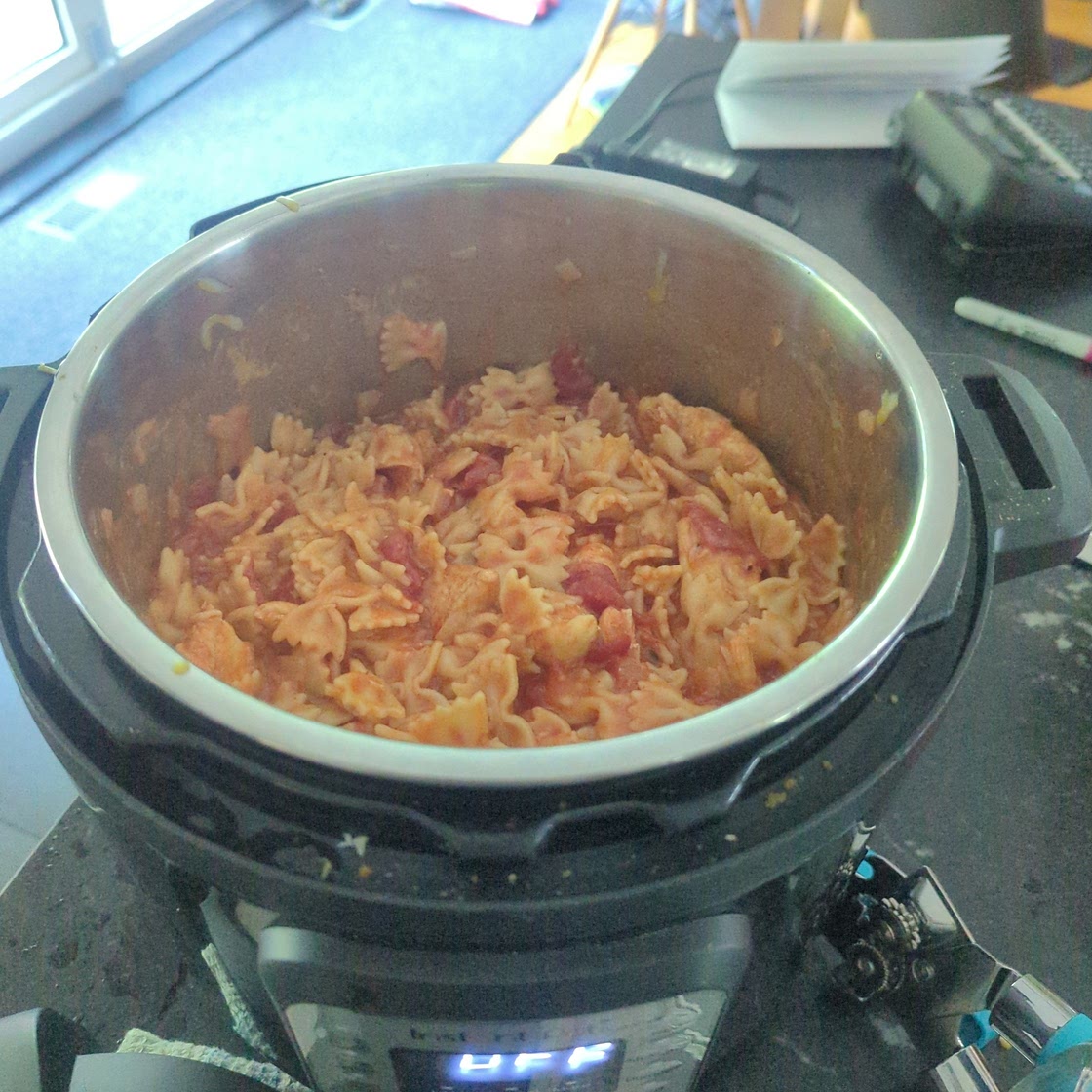 Pâtes aux tomates Instant pot réconfortantes Marie 4