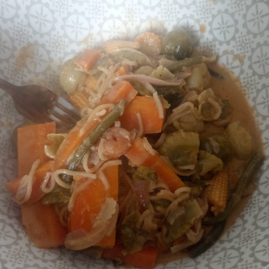 Coconut milk noodles