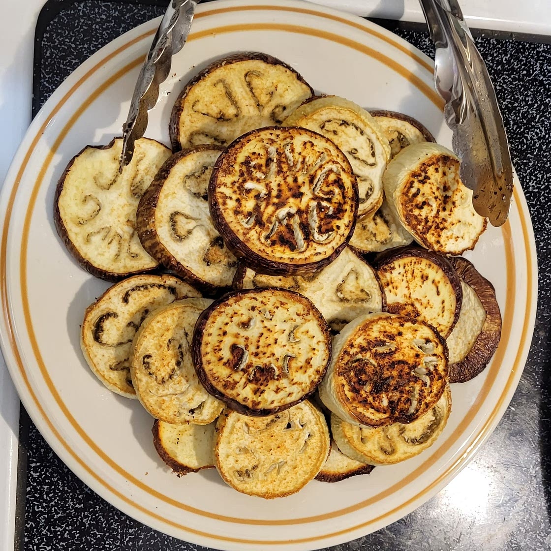 Roasted Eggplant Recipe (The Easiest!)
