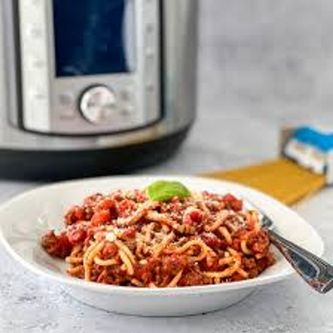 Instant pot spaghetti shopping list
