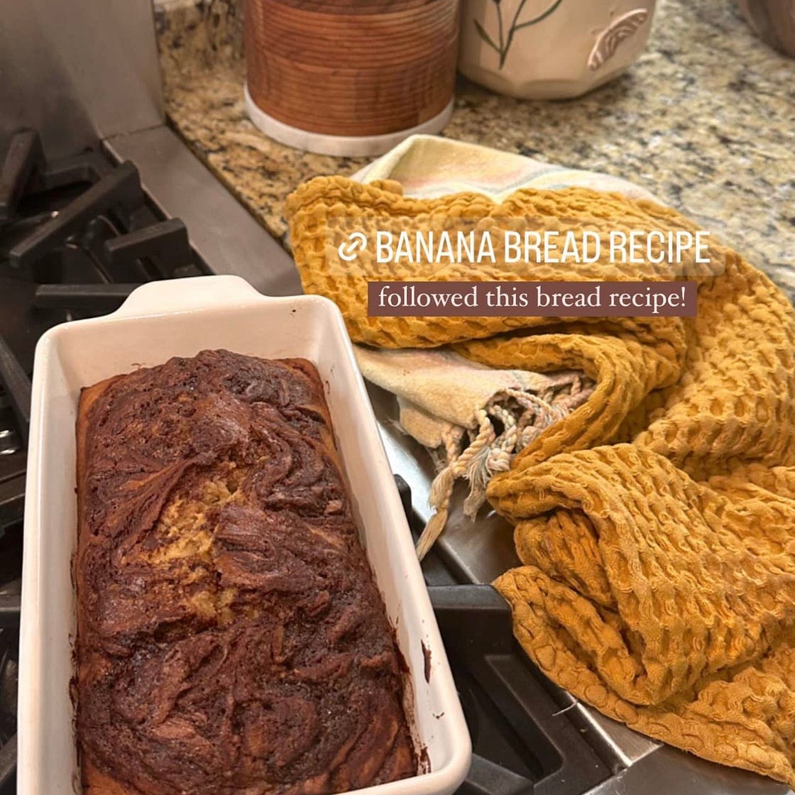 Cinnamon banana bread 