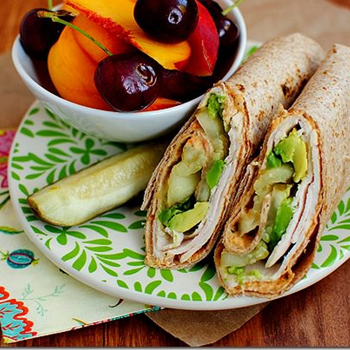 Turkey, Avocado & Hummus Wrap