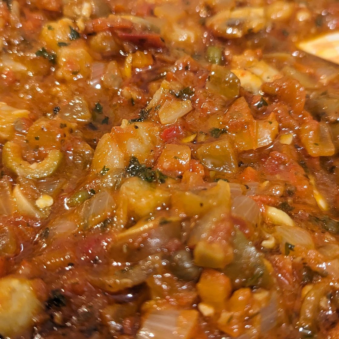 Garlic Prawn Arrabbiata