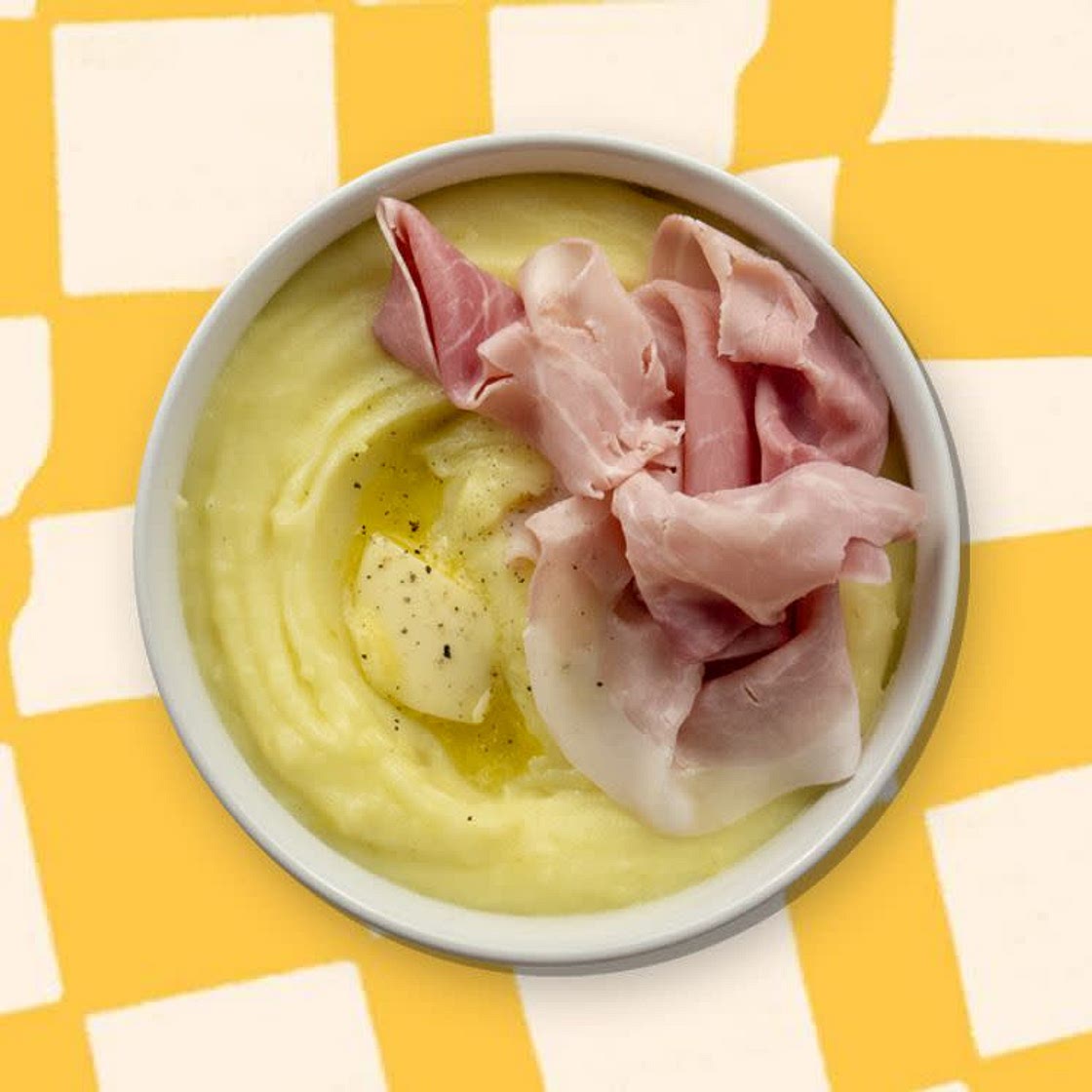 Jambon purée maison