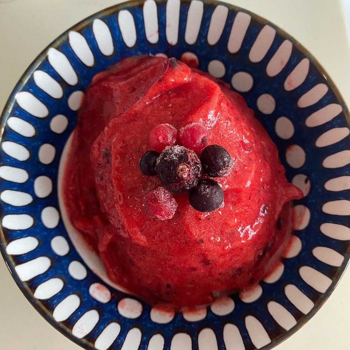 Mixed Berry Sorbet