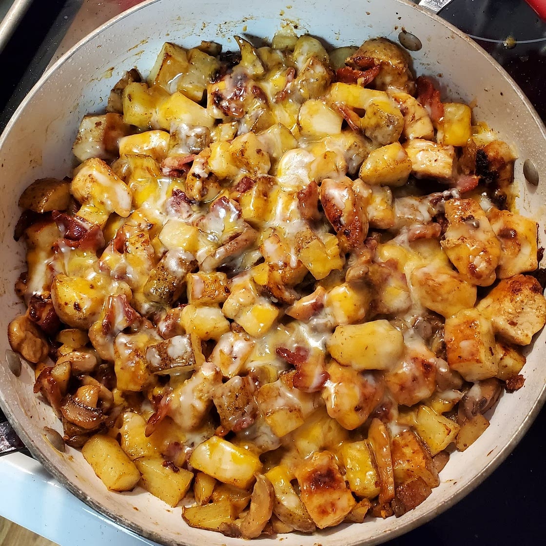 Alice Springs Chicken & Potato Skillet