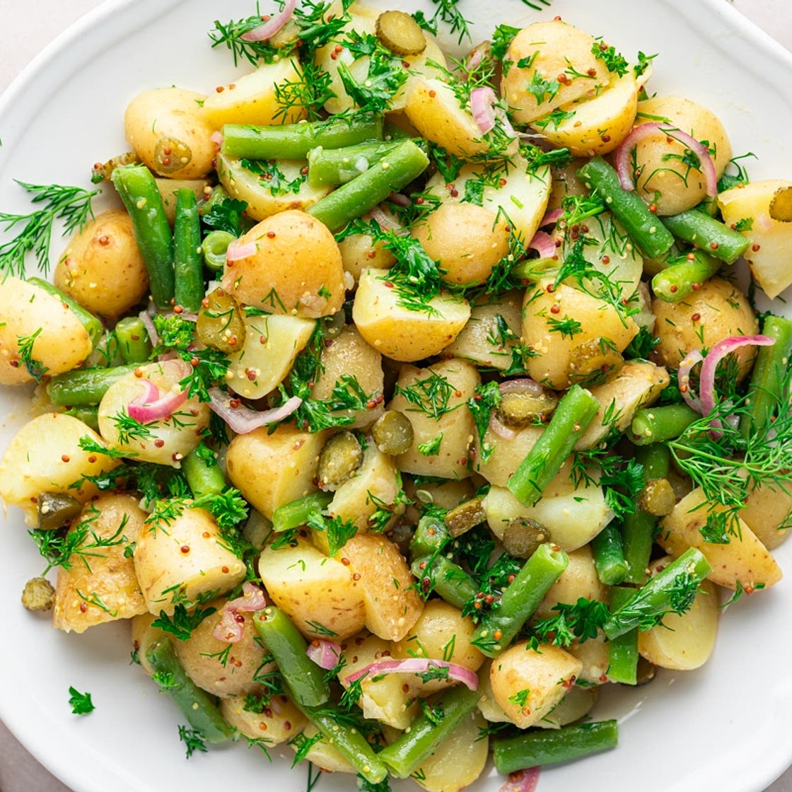 French Potato Salad (with Dijon vinaigrette)