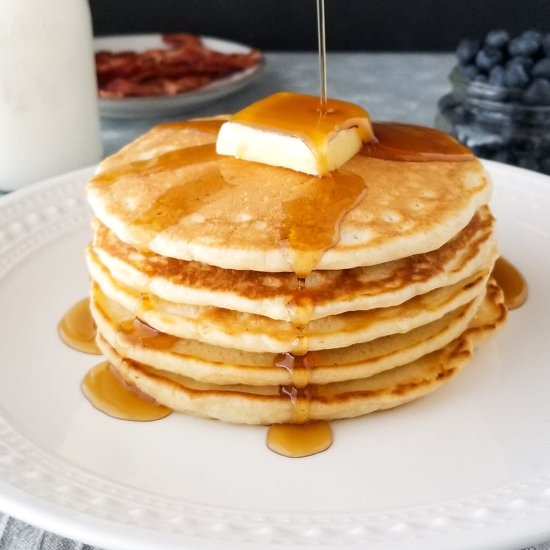 Easy fluffy pancakes
