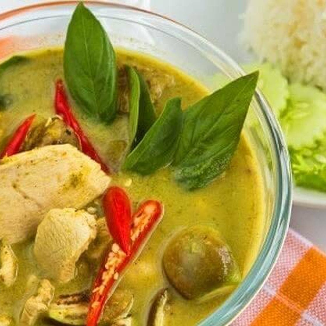 Sauce curry thaï aux légumes 
